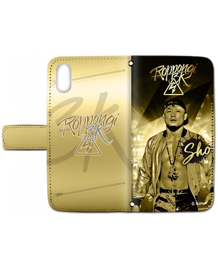 新日本プロレス スマートフォンケース(手帳型)(iPhone Ⅹ) SHO001 新日本プロレス スマートフォンケース(手帳型)(iPhone Ⅹ) SHO001