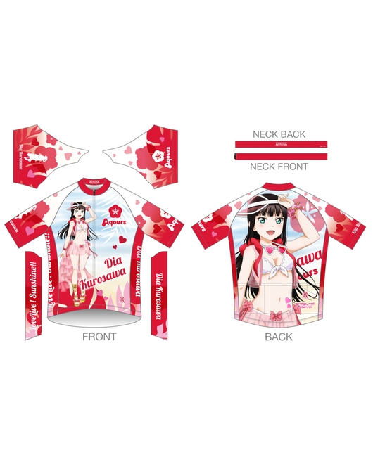 ラブライブ!サンシャイン!!2022黒澤ルビィVerサイクルジャージ ラブライブ!サンシャイン!!2022黒澤ルビィVerサイクルジャージ