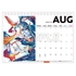 Hatsune Miku GT Project 100th Race Commemorative Art Project Art Omnibus B6 Desk Calendar[Products which include stickers]