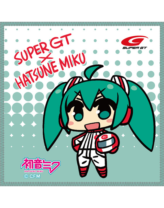 ハンドタオル 初音ミク SUPER GT 応援Ver.
