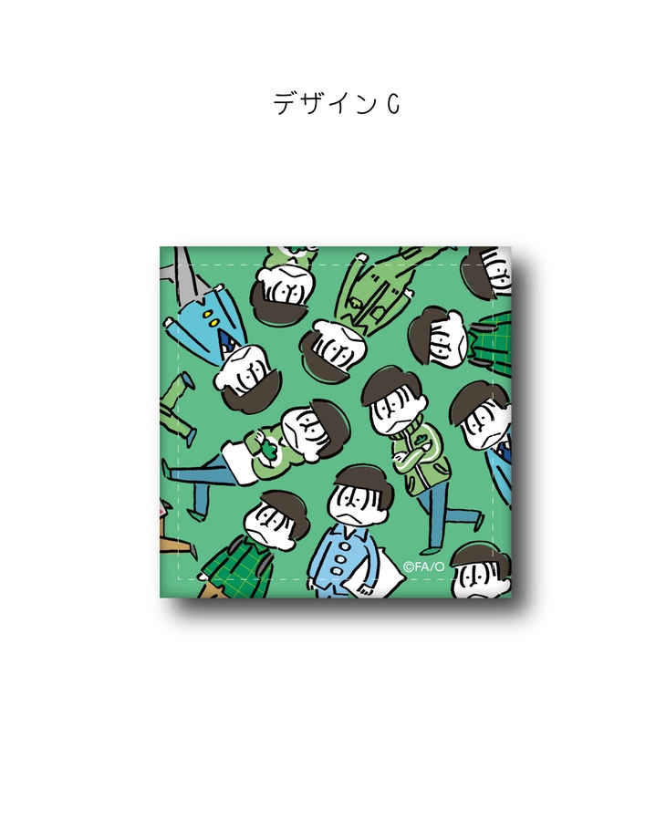 「おそ松さん」レザーバッジ Cチョロ松