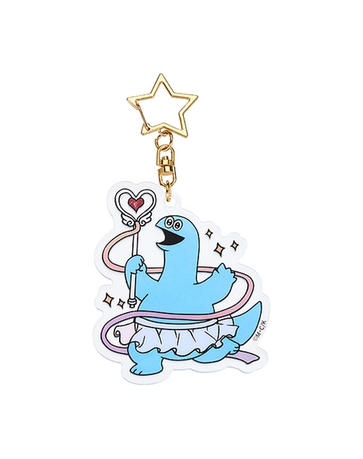 Gal & Dino GlowintheDark Acrylic Keychain Rhythmic Gymnastics