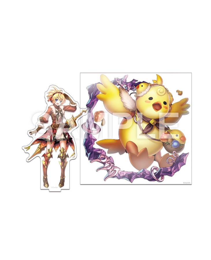 【共襲スタンプ缶バッジ対象商品】メギド72 ヴィータ＆メギド体アクリルセット 祖44 シャックス（バースト）