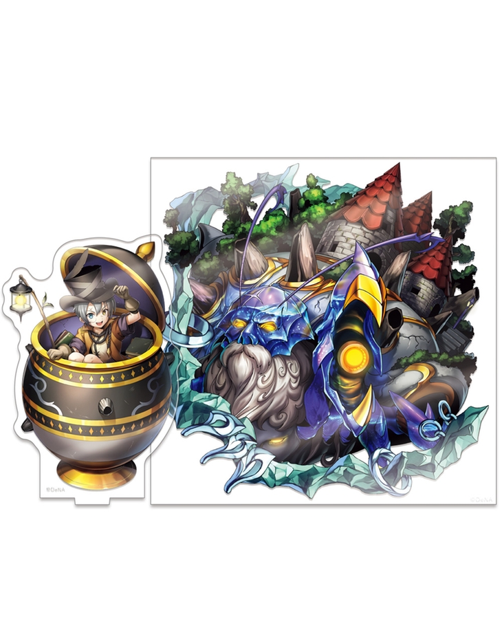 【共襲スタンプ缶バッジ対象商品】メギド72 ヴィータ＆メギド体アクリルセット 真46 アガシオン