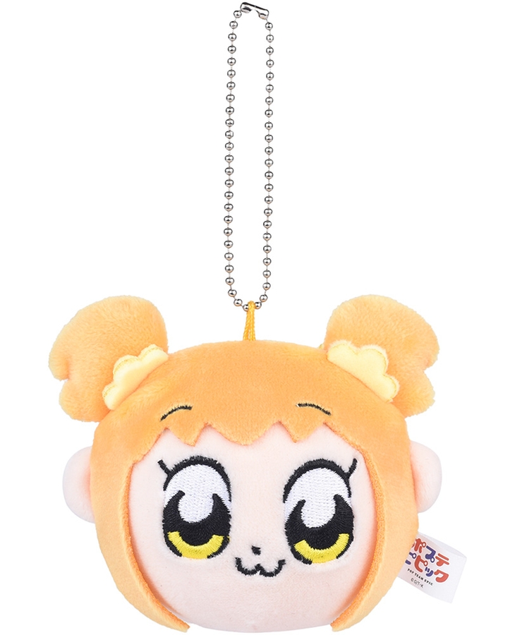 TVアニメ「ポプテピピック」シリーズ 低反発ぬいぐるみキーチェーン ポプ子