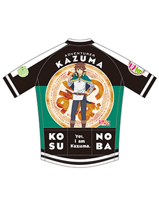 映画 この素晴らしい世界に祝福を！紅伝説 サイクルジャージ カズマ