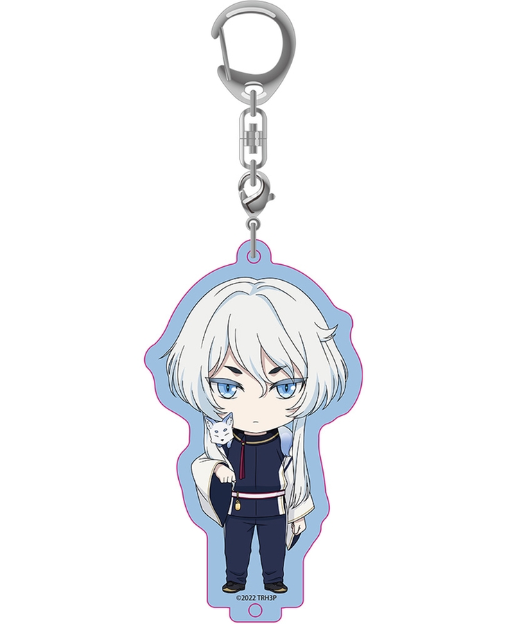  特『刀剣乱舞-花丸-』～雪月華～ ねんどろいどぷらす スタンド付きアクリルキーチェーン 白山吉光
