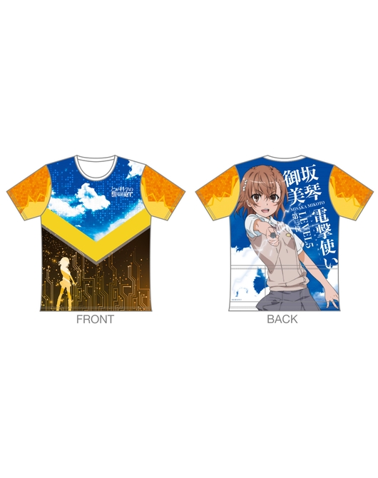 「とある科学の超電磁砲T」ツーリングTシャツ【御坂美琴Ver.】