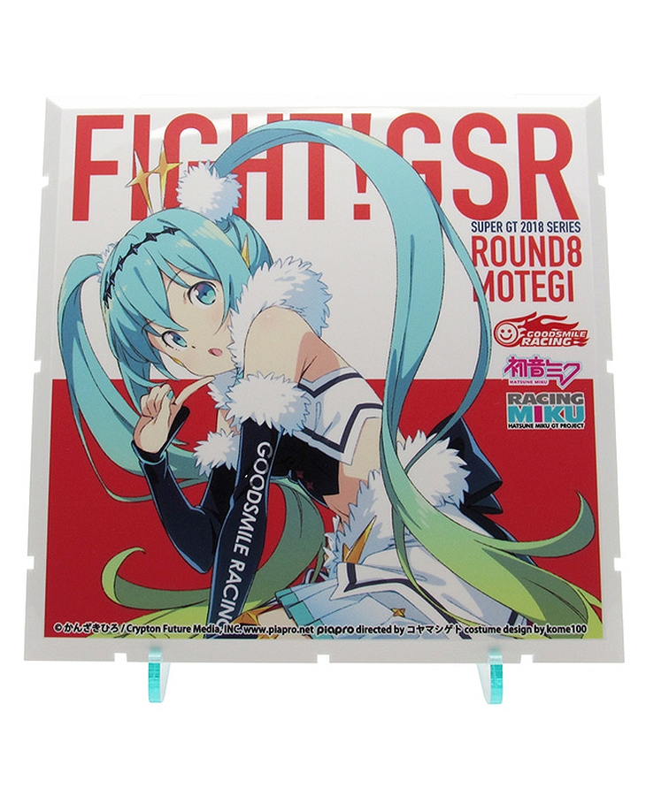 じおらまんしょん150 レーシングミク 2018Ver.ピット オプションパネル Rd.8 MOTEGI