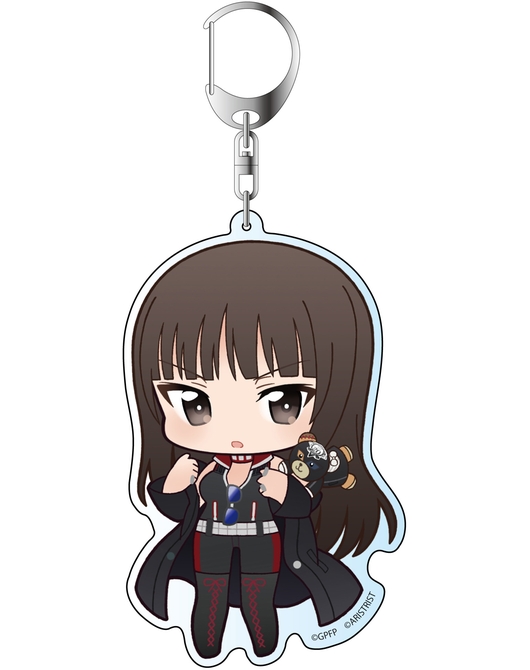 ガールズ＆パンツァー アクリルキーホルダー 西住しほ 黒マントver.