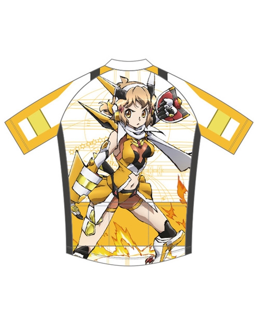 「戦姫絶唱シンフォギアＸＶ」サイクルジャージ【立花響Ver.】