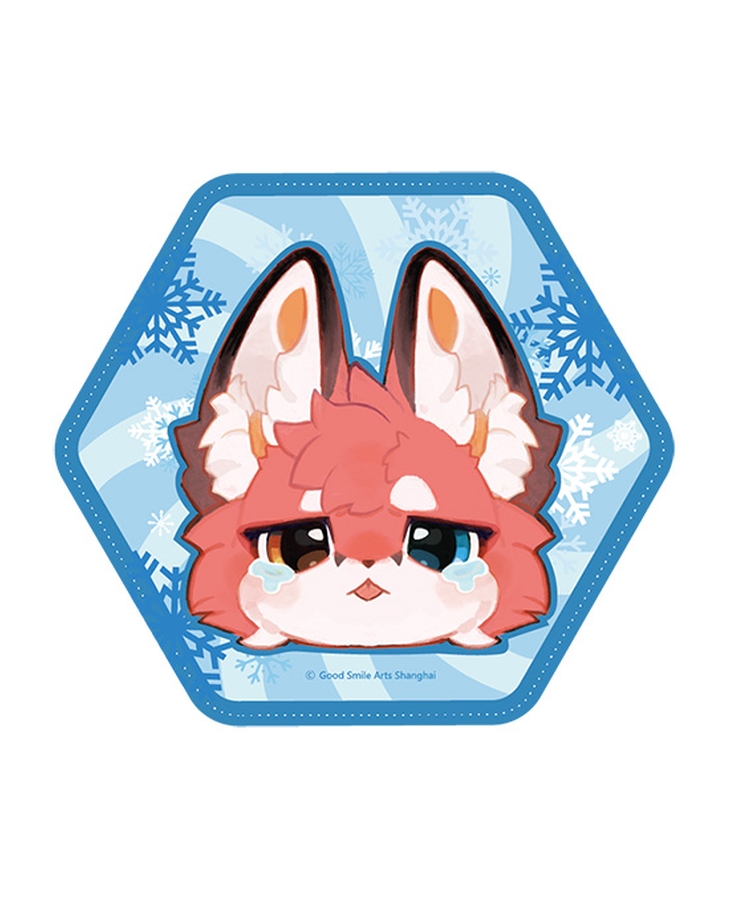 FLUFFY LAND Pinback Button Crying