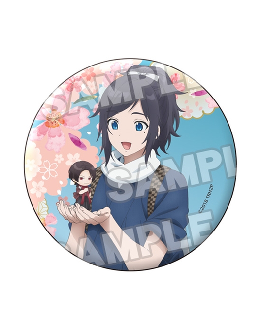 続『刀剣乱舞-花丸-』大和守安定とねんどろいどこ～で 描き下ろし 缶バッジ