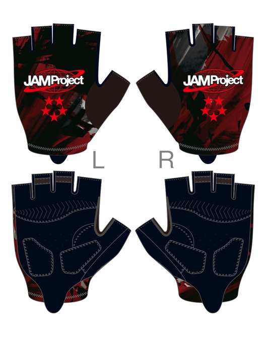 JAM Project サイクルショートグローブ【Bloodlines Ver.】