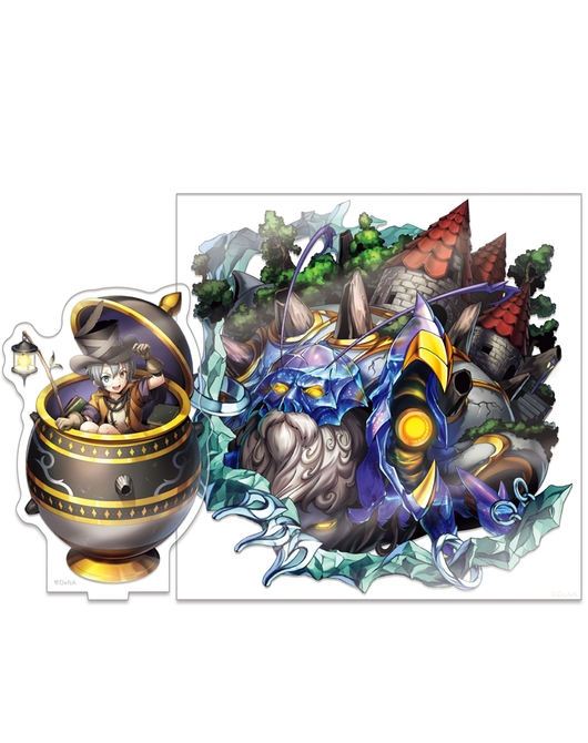 メギド72 ヴィータ＆メギド体アクリルセット 真46 アガシオン