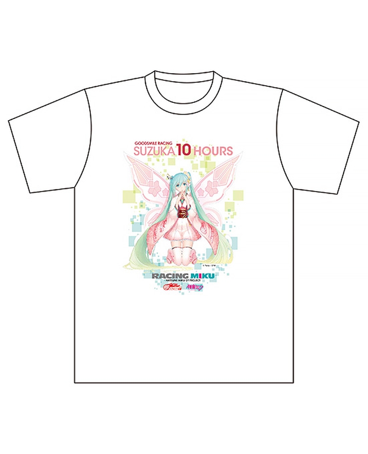 サーキットTシャツ レーシングミク SUZUKA 10 HOURS Ver.