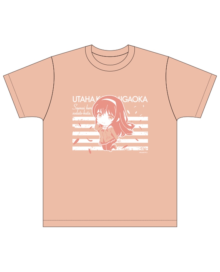 冴えない彼女の育てかた♭ ねんどろいどぷらす Tシャツ 霞ヶ丘詩羽