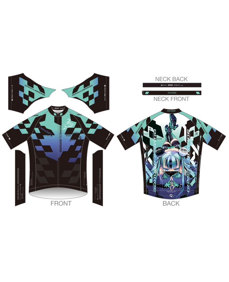 OHMEst.GRANDE Cycling Jersey: 2051 Summer Model (Inner Row Ko) (Rerelease)