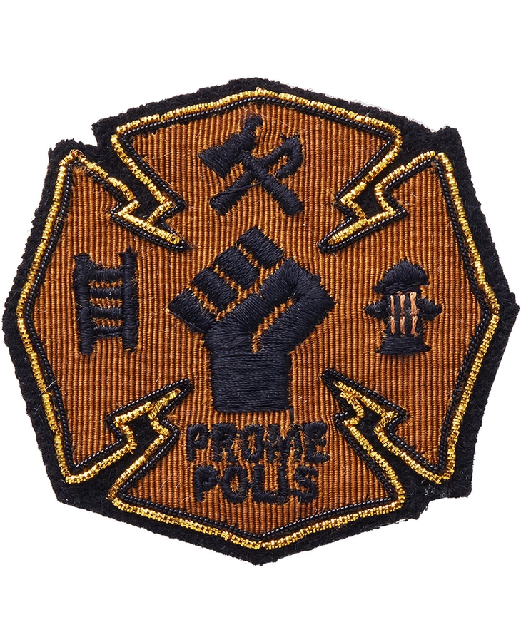 プロメア ザリ刺繍バッジ FDPP ロゴ