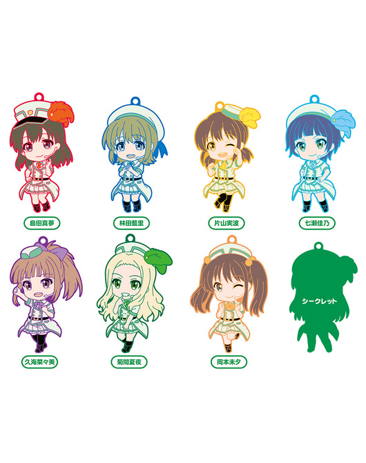 ねんどろいどぷらす トレーディングラバーストラップ Wake Up, Girls!