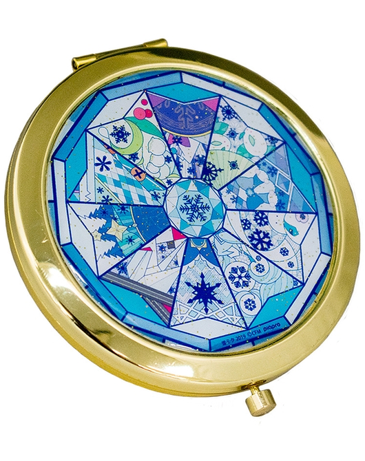 雪ミク コンパクトミラー