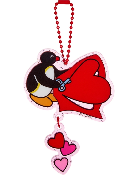 ピングー アクリルキーホルダー ハート
