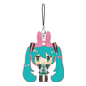 Hatsune Miku x CuteRody Rubber Straps Peach ver.