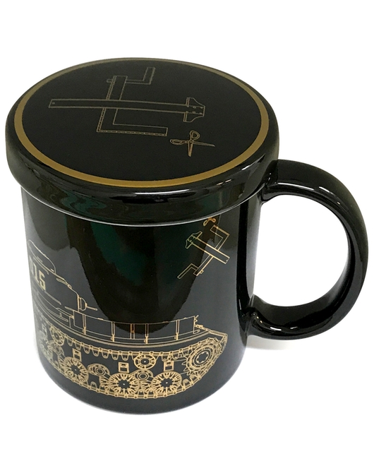 ガールズ＆パンツァー 蓋つきマグ プラウダ