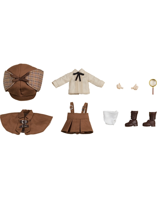 Nendoroid Doll Outfit Set: Detective - Girl (Brown)