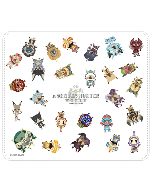 モンスターハンター：ワールド　マウスパッド　オトモアイルーB