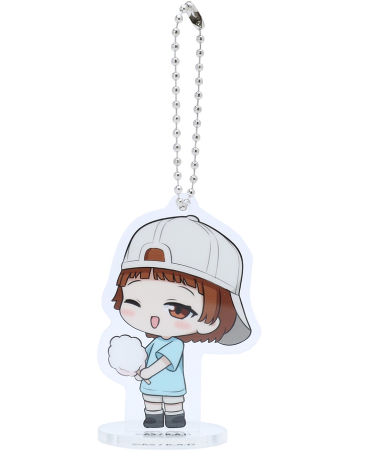 Cells at Work! Mini Acrylic Standee Backwards Cap Platelet