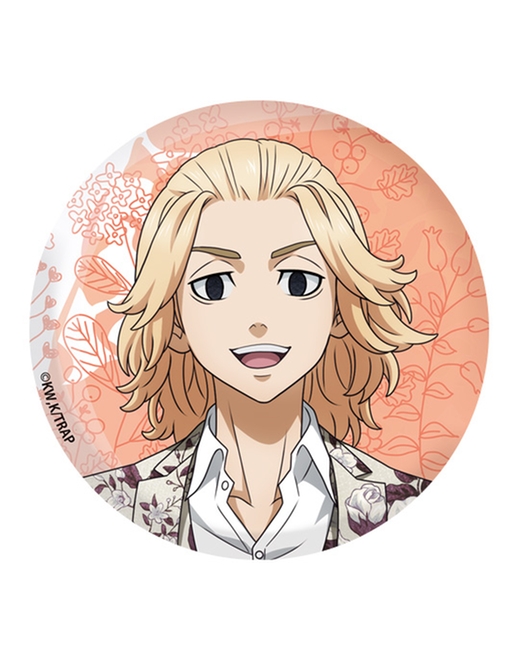 東京リベンジャーズ 描き下ろし缶バッジ 佐野万次郎