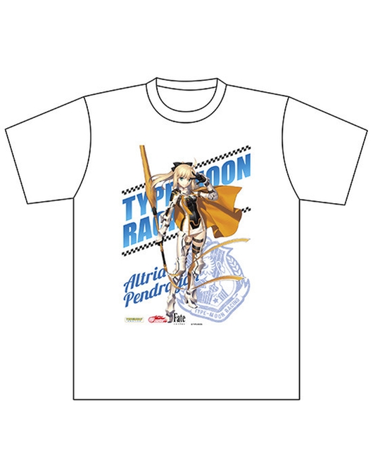 GOODSMILE RACING ＆ TYPE-MOON RACING Tシャツ アルトリア・ペンドラゴン レーシングVer.