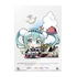 Hatsune Miku GT Project 100th Race Commemorative Art Project Art Omnibus A5 Acrylic Artwork: Racing Miku 2018 Ver. Art by Kengou Yagumo[Products which include stickers]