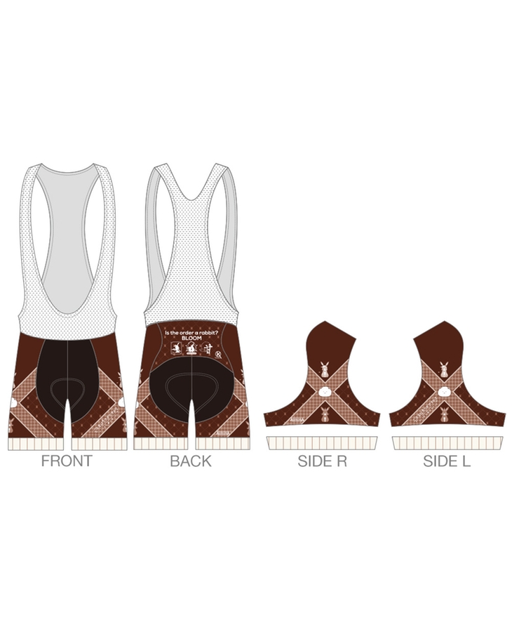 ご注文はうさぎですか？ BLOOM サイクルビブショーツ