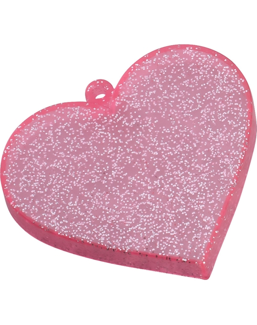 Nendoroid More Heart Base (Pink Glitter)