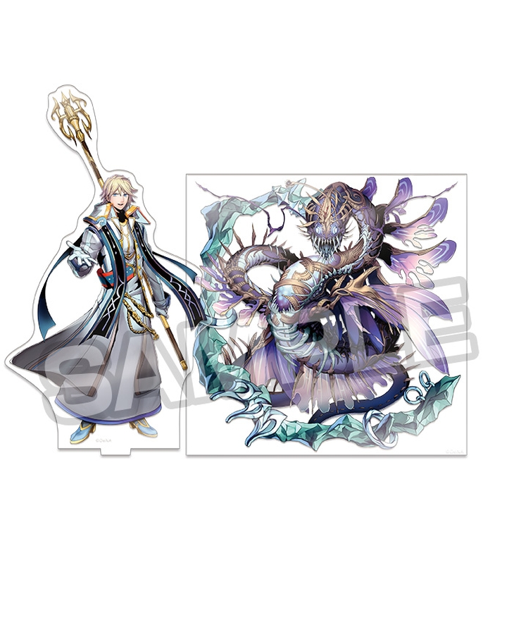 【共襲スタンプ缶バッジ対象商品】メギド72 ヴィータ＆メギド体アクリルセット 祖30 フォルネウス