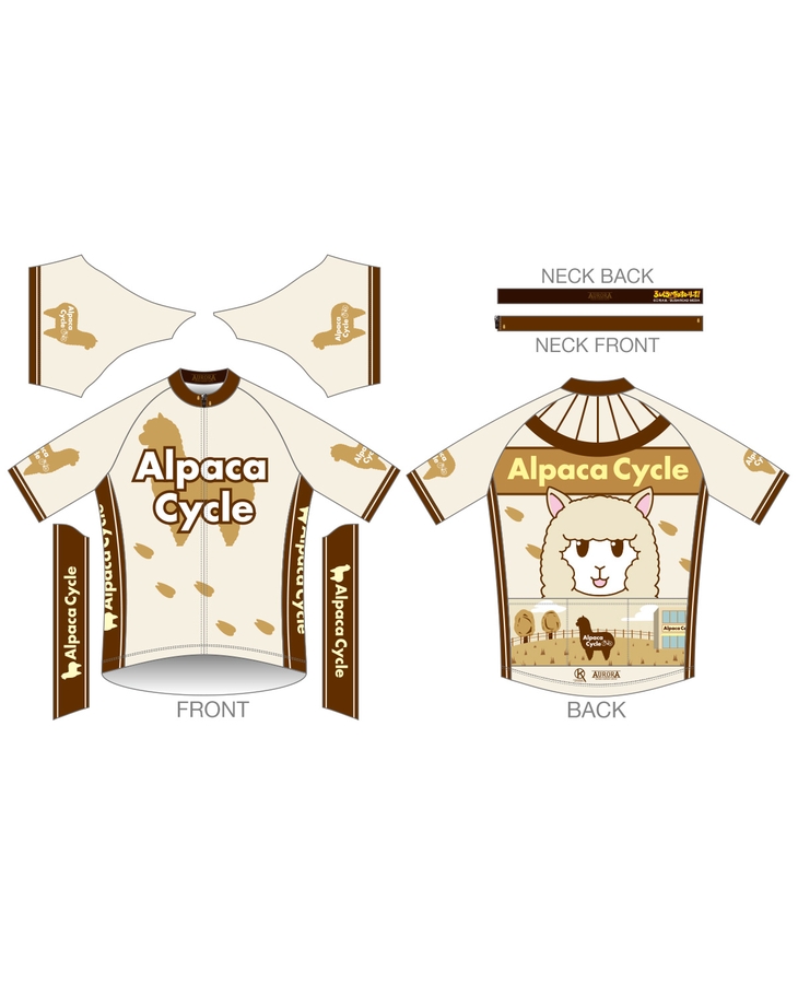 Longrider Stories! Cycling Jersey (Alpaca Cycle Ver.)