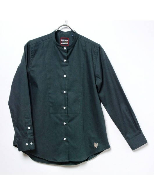 進撃の巨人 レディースカジュアルシャツ ミカサ（再販）