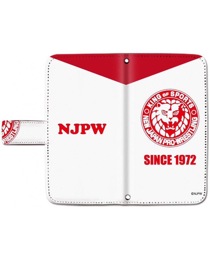 新日本プロレス スマートフォンケース(手帳型スライド式M)ライオンマーク002 新日本プロレス スマートフォンケース(手帳型スライド式M)ライオンマーク002