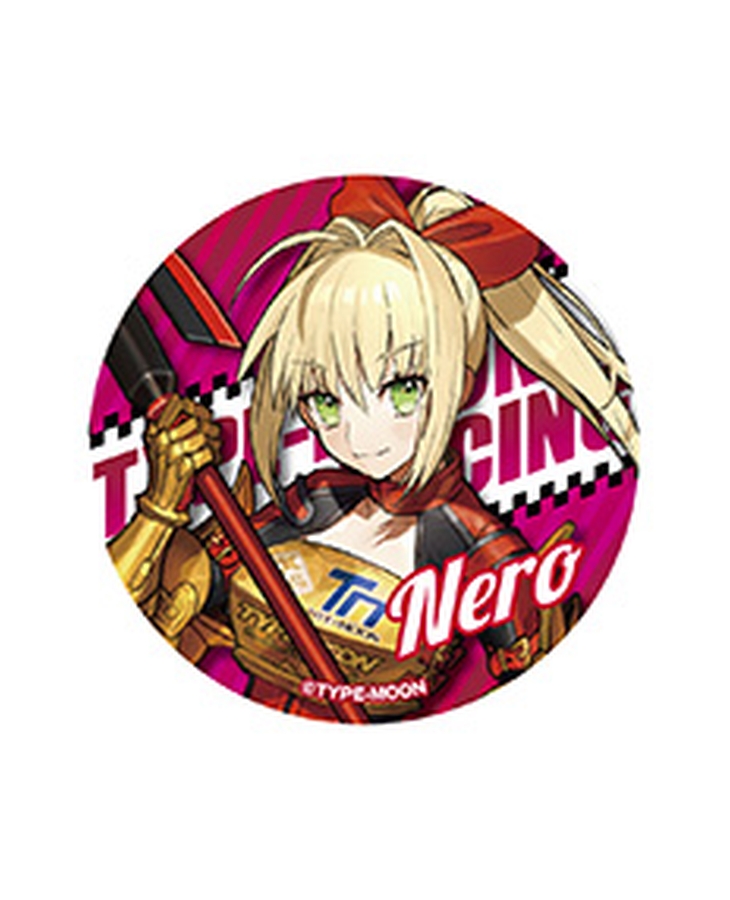 GOODSMILE RACING ＆ TYPE-MOON RACING ねんどろいどぷらす ビッグ缶バッジ ネロ・クラウディウス レーシングVer.