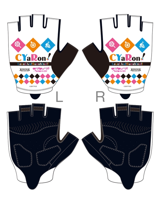 ラブライブ！サンシャイン!! サイクルショートグローブ【CYaRon！ Ver.】