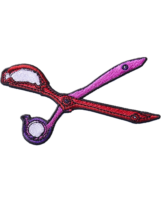 キルラキル ワッペンステッカー 断ち斬りバサミ