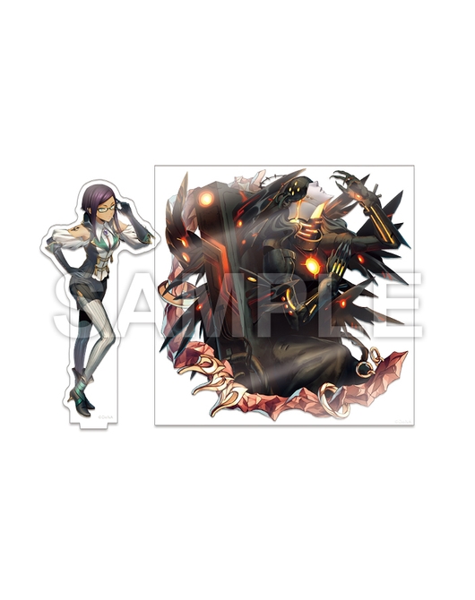 【共襲スタンプ缶バッジ対象商品】メギド72 ヴィータ＆メギド体アクリルセット 真31 フルーレティ