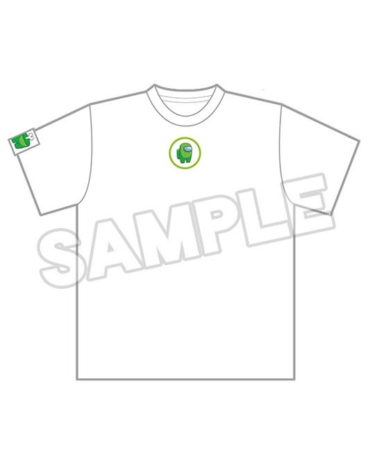 Among Us ねんどろいどぷらす Tシャツ Crewmate Lime