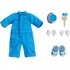 黏土娃 服裝套組（彩色工作服：藍色）