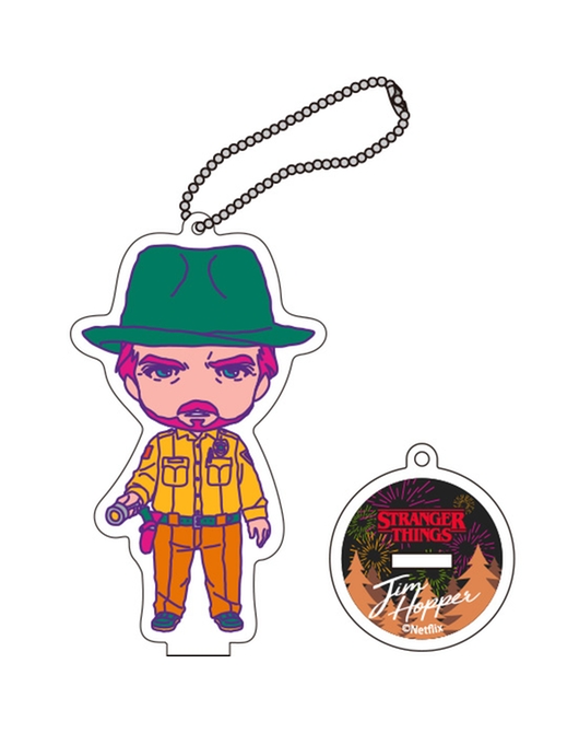 Stranger Things ねんどろいどぷらす レトロデザインアクリルキーチェーン ホッパー (Japan Ver.)