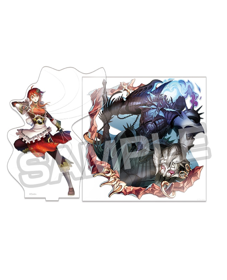 メギド72 ヴィータ＆メギド体アクリルセット 祖58 アミー