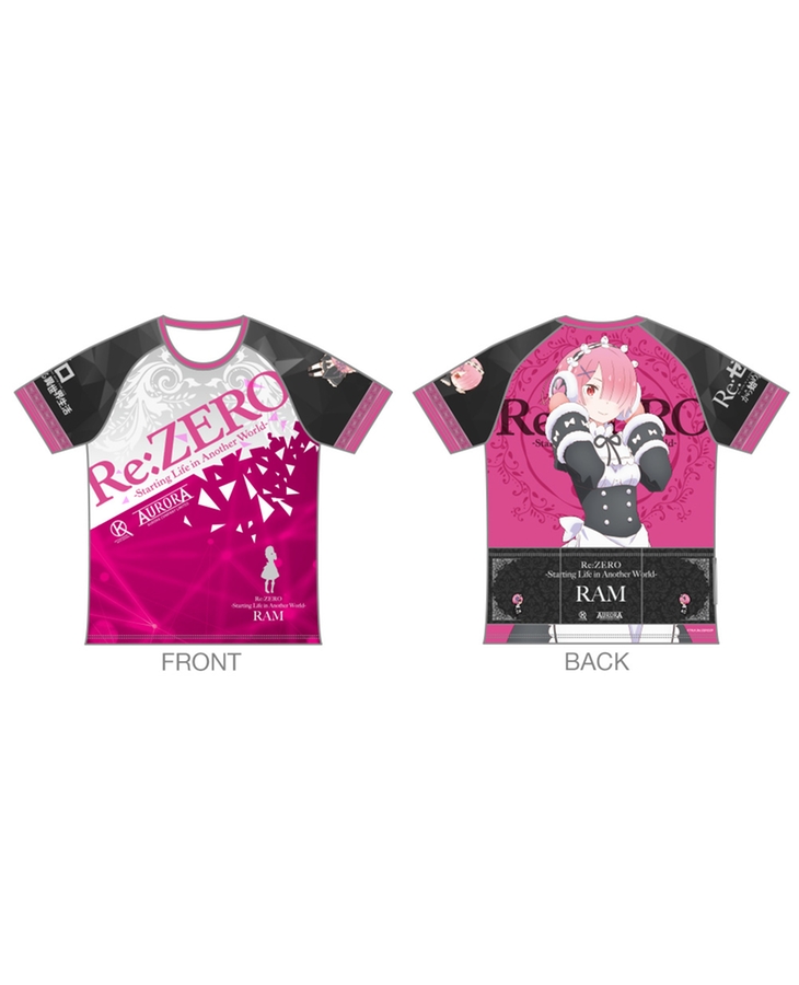 Re:ゼロから始める異世界生活 ツーリングTシャツ【ラムVer.】