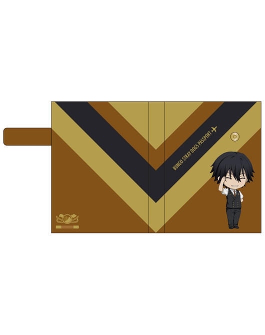 文豪ストレイドッグス ねんどろいどぷらす パスポートケース 江戸川乱歩 パイロットver.